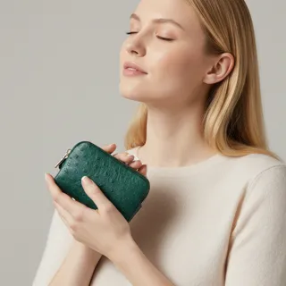 M2nd 鴕鳥皮萬用包-新色驚爆檔