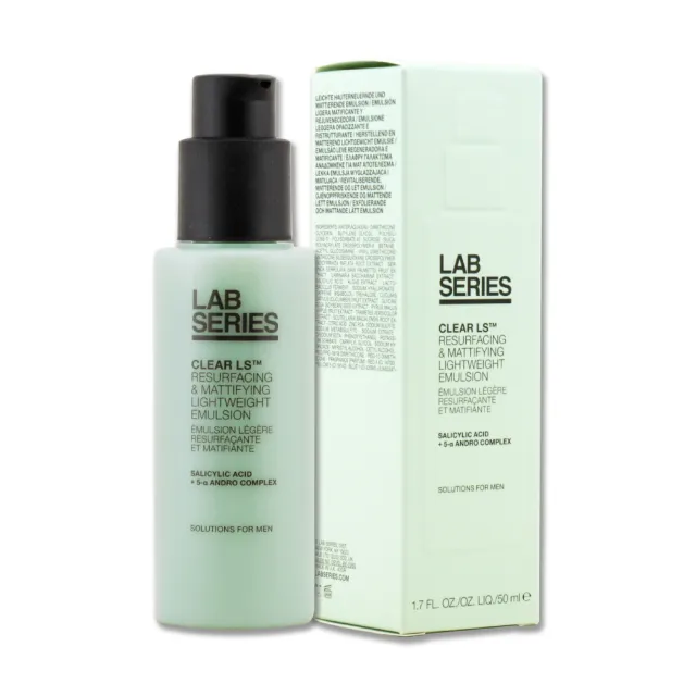 【LAB 美國雅男士】控油煥膚乳液 50ML(專櫃公司貨)