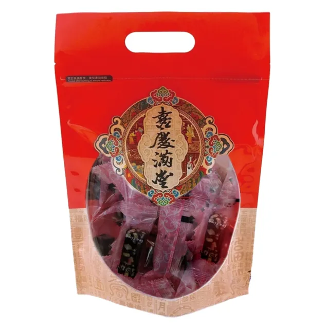 【喜RORO】低糖高纖南棗核桃糕500gx3袋(年節伴手禮/堅果/台中必買伴手)