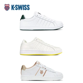 【K-SWISS】時尚運動鞋 Court Tiebreak/Court Vittora II-男鞋 女鞋(07011/97011/99098/休閒/白鞋)