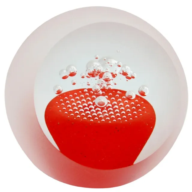【TOP ART LIVING】海洋之鑽 The diamond of ocean 切面球型 (琉璃 送禮 藝品 藝術禮品 捷克製)
