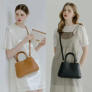 日本SAMANTHA THAVASA小羊皮托特編織包