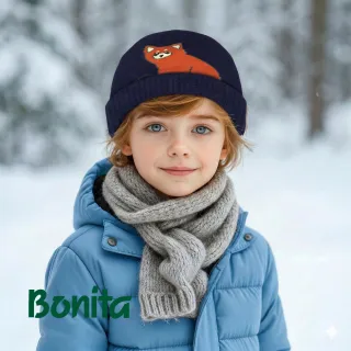 【Bonita 葆倪】日本進口/童帽/動物兒童毛線帽/699-4854