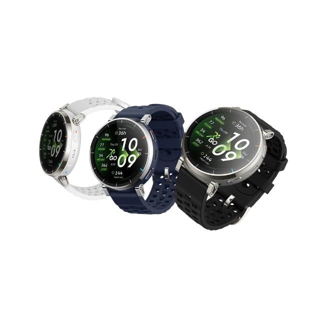 【Amazfit 華米】Active 3 Premium 45mm智慧跑錶(乳酸閾值/跑步功率/觸地時間/內建訓練課程)