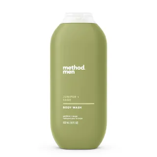 【method 美則】男仕潔膚露-杜松+鼠尾草532ml(英倫氣息 神秘 難以抗拒)