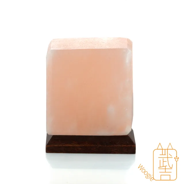 【Woogie武吉珠寶】造型鹽燈擺件(USB方形100x85mm)