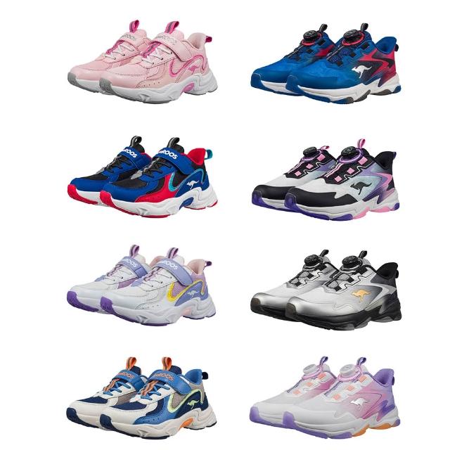 【KangaROOS】超輕量慢跑鞋 童鞋 中大童 運動鞋 WAVY 2/SPECTRUM多款任選