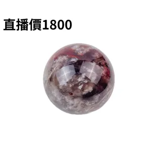 【天天水晶 TINGTING】事業招財與貴人紫幽靈晶球(直播秘密標1800)