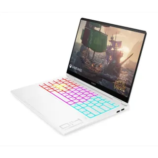 【HP 惠普】14吋Ultra 7-255H RTX5060 8G電競筆電(OMEN Transcend 14-fb1016TX/32G/1TB SSD/W11/幻影白)
