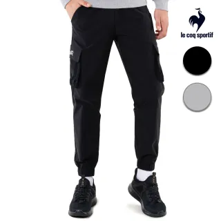 【LE COQ SPORTIF 公雞】休閒潮流平織運動長褲 男女款-2色-LWU81272_LWU82272