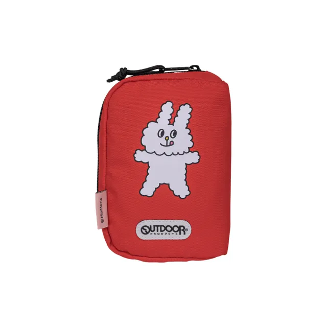 【OUTDOOR】雙11 Bunni Konbiny聯名化妝包-紅色 OD163149RD