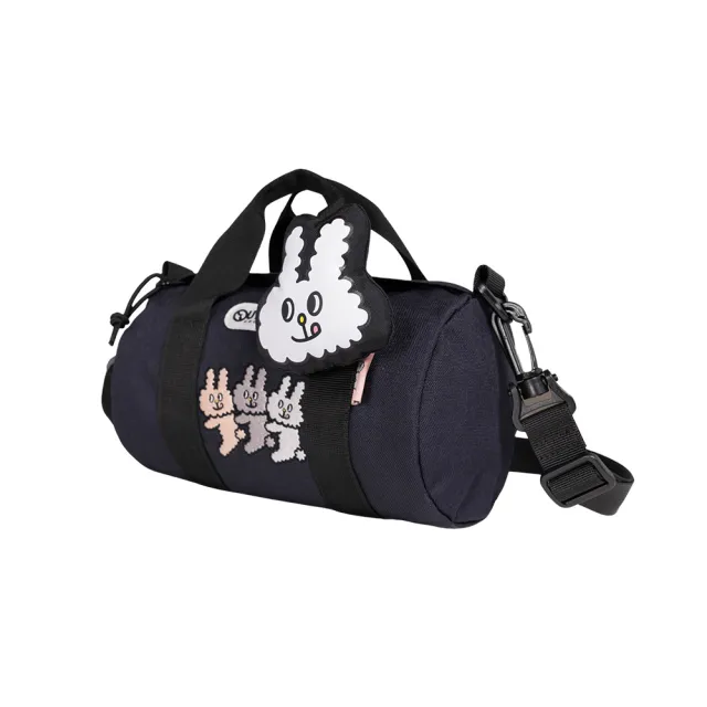 【OUTDOOR】雙11 Bunni Konbiny聯名波士頓圓筒包-黑色 OD163147BK