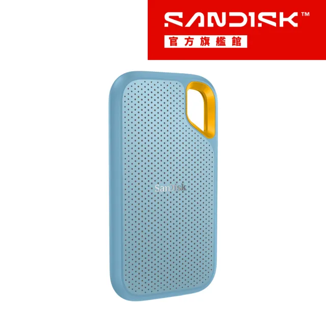 【SanDisk 晟碟】E61 4TB 行動固態硬碟(天藍/SDSSDE61-4T00-G25B/讀寫速度高達1050MB/s/1000MB/s)