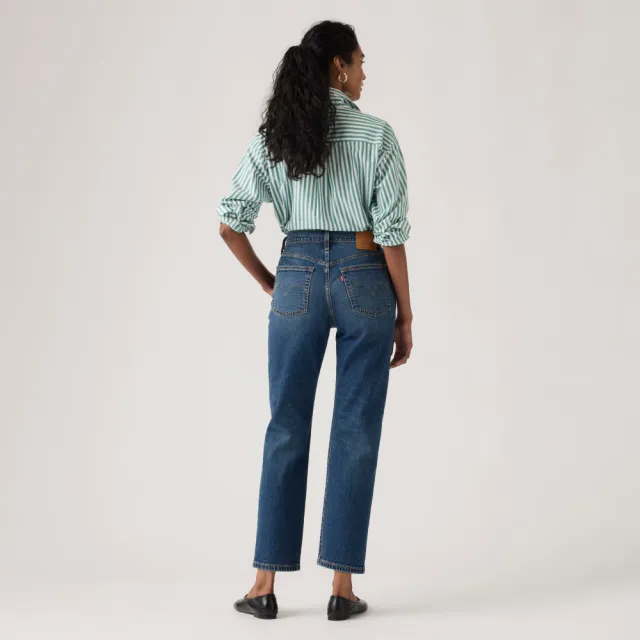 【LEVIS】女款 中腰 靴形 牛仔褲 女生牛仔褲 人氣新品 A8746-0004