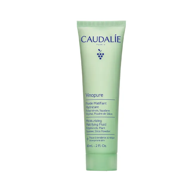 【CAUDALIE 歐緹麗】葡萄籽抗痘控油保濕乳60ml(容量升級組)
