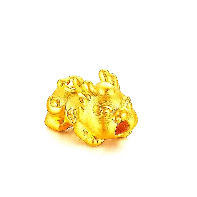 【Penny 珮妮】黃金999 迷你貔貅 吊墜項鍊2款可選(母親節 送女友 交換禮物 生日禮 情人節 尾牙 新年 結婚)