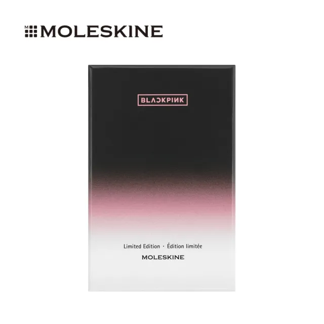 【MOLESKINE】BLACKPINK 限量 XS型柔軟毛毛筆記簿