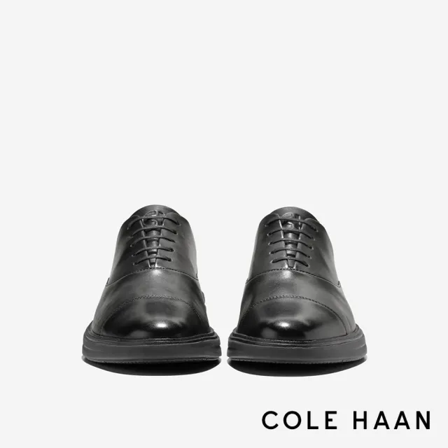 【Cole Haan】OriginalGrand CITYSPECTRE CAP TOE OXFRDS 橫飾牛津鞋 男款寬楦 黑色(C41530)