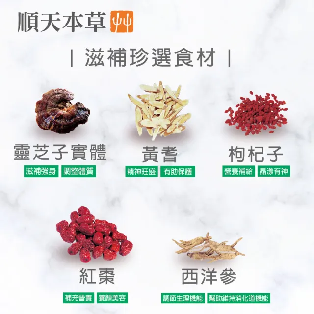 【順天本草】魚腥草黃耆防護組(順天本草2.5 15入/盒+黃耆養生茶10入/盒)