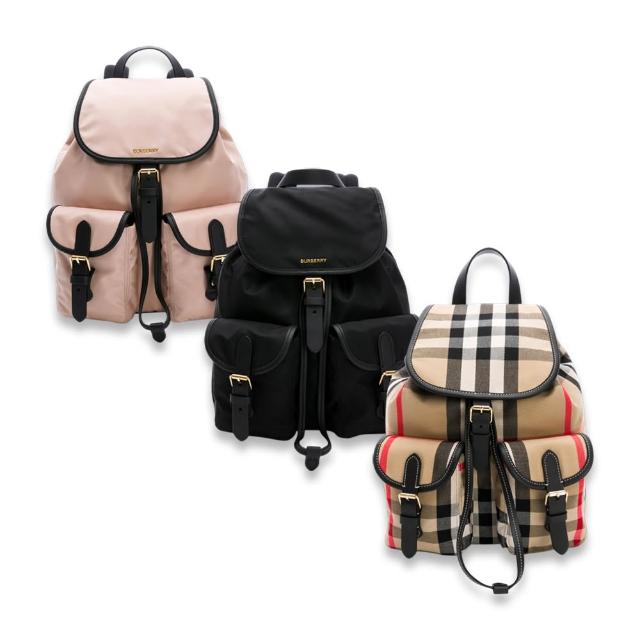 【BURBERRY 巴寶莉】經典格紋款/高密度尼龍款後背包/雙肩包(多款任選)