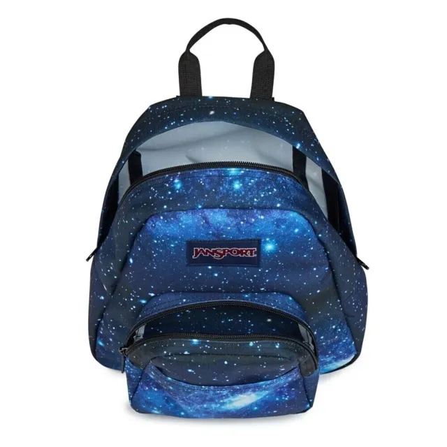 【JANSPORT】雙11 Half Pint 後背包 運動包 隨身小包 日韓流行 星空藍(JS00TDH6LI8)