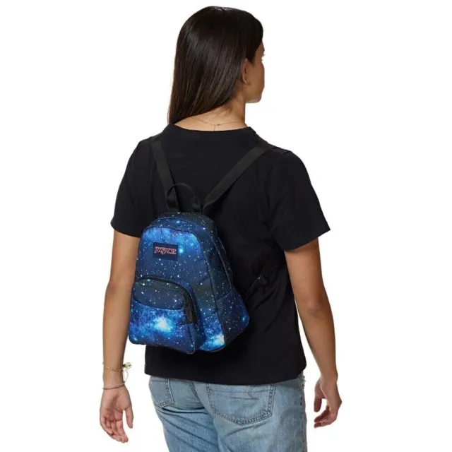 【JANSPORT】雙11 Half Pint 後背包 運動包 隨身小包 日韓流行 星空藍(JS00TDH6LI8)