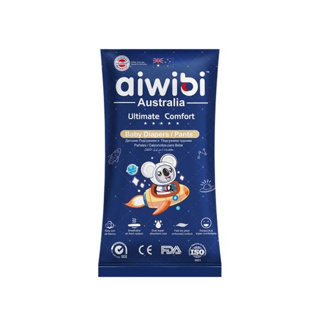 【Aiwibi 愛薇彼】夜用甄柔瞬吸 褲型紙尿褲 2片/包 L-2XL(褲型/紙尿褲/尿布/體驗包)