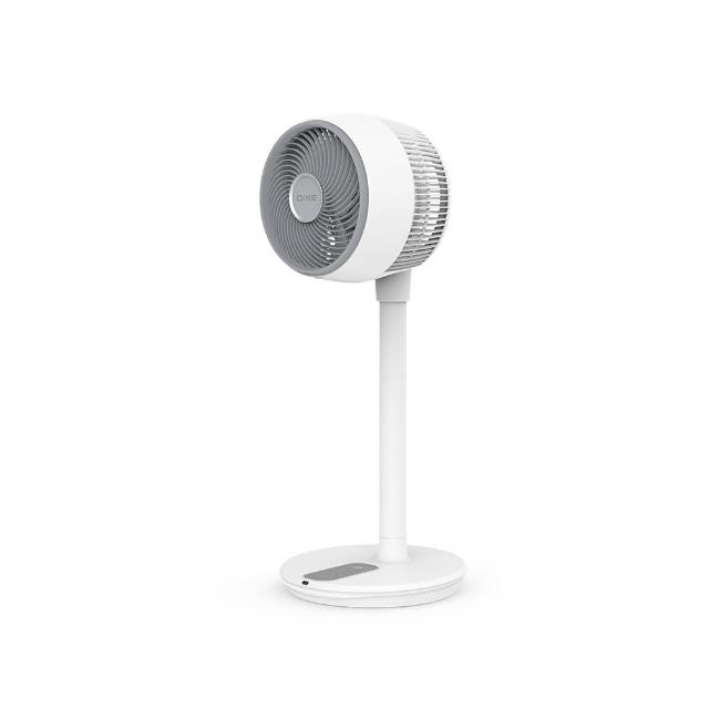 【DIKE】9吋遙控3D DC智能變頻液晶顯示立式循環扇-桌扇/立扇兩用(HLE320WT)