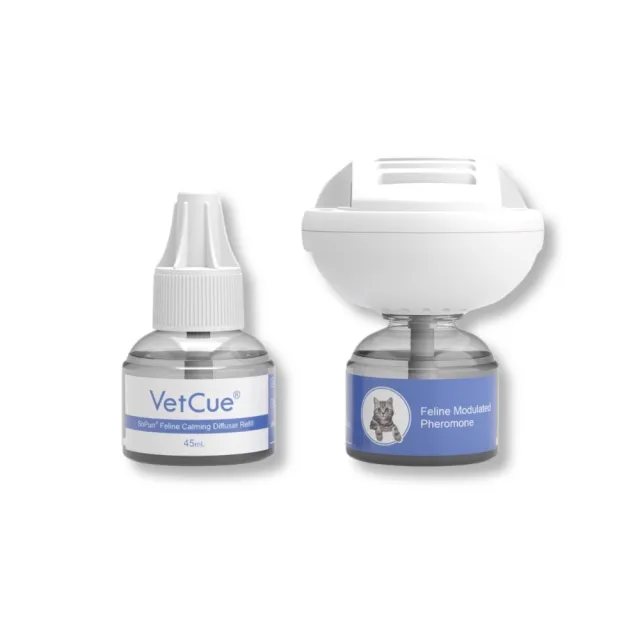 【VetCue 舒普】補充瓶-45ml 貓咪舒緩情緒費(貓咪費洛蒙/舒普/舒緩壓力/安撫情緒)