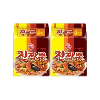 【不倒翁】金拉麵-金螃蟹海鮮風味拉麵(130g*4入) 2包組