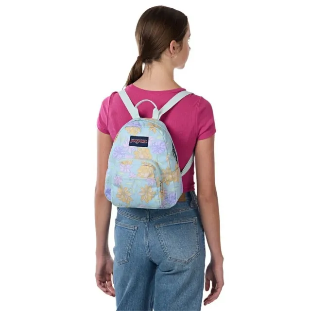 【JANSPORT】雙11 Half Pint 後背包 運動包 隨身小包 日韓流行 夏日印花(JS00TDH6KU7)
