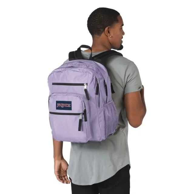 【JANSPORT】雙11 Big Student 後背包 運動包 雙肩背包 紫(JS0A47JK5M9)