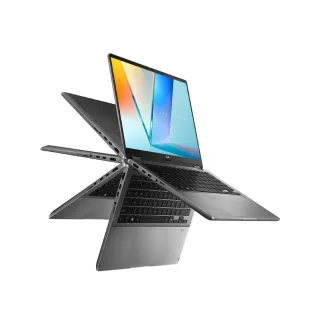 【ASUS 華碩】14吋Ultra5翻轉觸控AI筆電(VivoBook 14 Flip TP3407SA/Ultra 5-226V/16G/1TB SSD/W11)