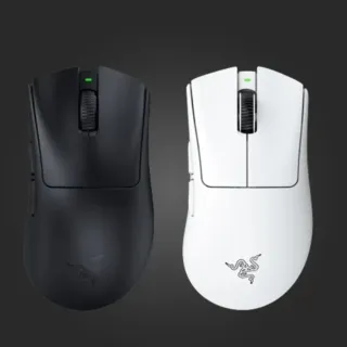 【Razer 雷蛇】DeathAdder 煉獄奎蛇 V4 Pro 超輕量無線電競滑鼠(黑/白)
