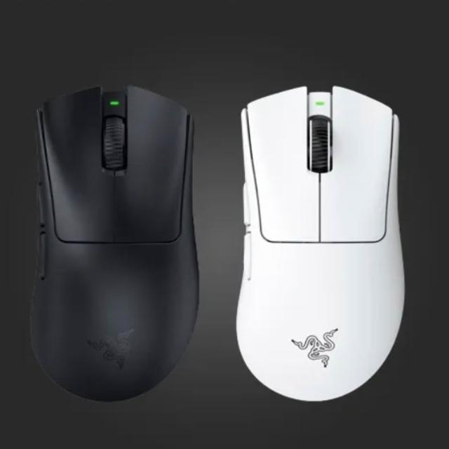 【Razer 雷蛇】DeathAdder 煉獄奎蛇 V4 Pro 超輕量無線電競滑鼠(黑/白)