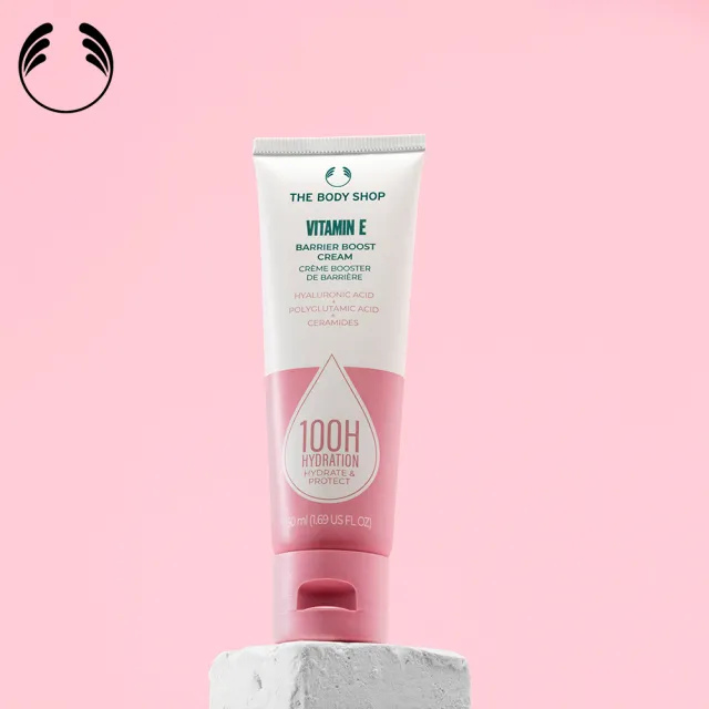 【THE BODY SHOP 美體小舖】維他命E保水修護霜-50ML(面霜/保水/保濕)