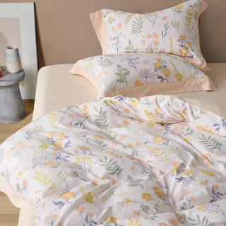 【Green 綠的寢飾】贈飯店枕 石墨烯天絲兩用被床包組(單人/雙人/加大/特大/束高35公分/多款任選)