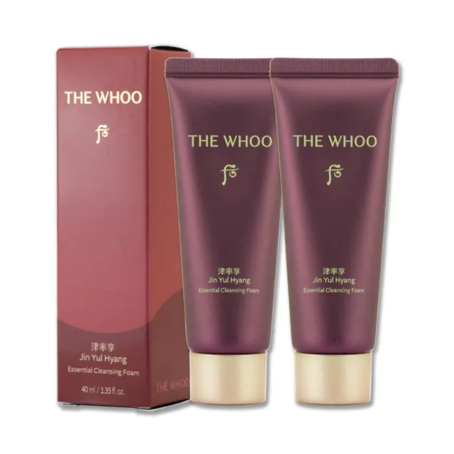 【WHOO 后】津率享時光駐顏洗顏蜜 40ML x 2（專櫃公司貨）