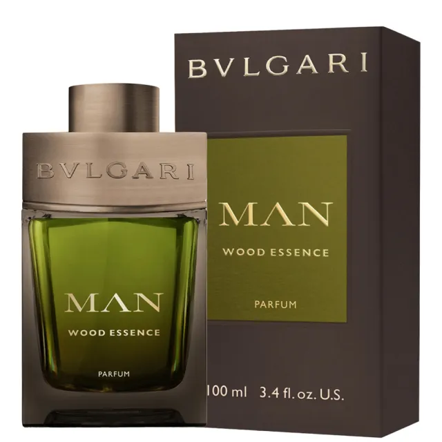 【BVLGARI 寶格麗】WOOD ESSENCE PARFUM 城市森林男性香精(PARFUM) 100ML (專櫃公司貨)