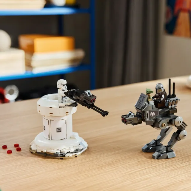 【LEGO 樂高】星際大戰系列 75444 AT-RT 的襲擊(曼達洛人與古古 星戰 居家擺設 積木)