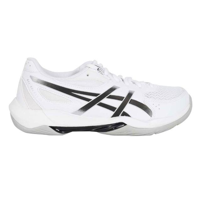 【asics 亞瑟士】GEL-ROCKET 12 男女排球鞋-2E-寬楦 亞瑟士 匹克球(1073A081-101)