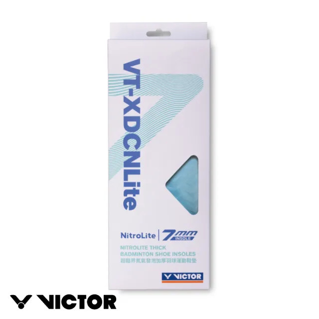 【VICTOR 勝利體育】超臨界氮氣發泡加厚羽球運動鞋墊(VT-XDCNLite)
