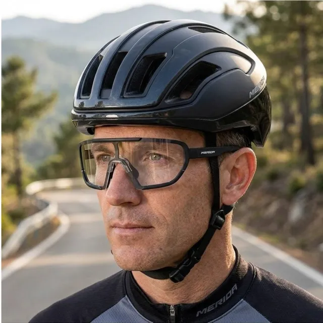 【MERIDA 美利達】TT-56空氣動力安全帽 (磁吸扣具/頭盔/防護/安全/單車/自行車/公路)