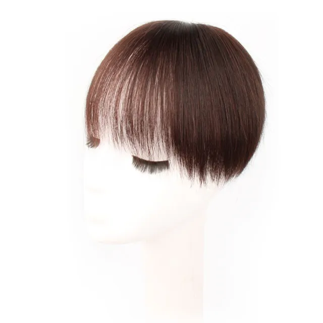 【巴黎精品】雙11現貨限搶 女真髮髮片透氣假髮片輕量隱形增髮量假髮接髮(逼真頭皮9*9cm短直髮4款a1fn22)