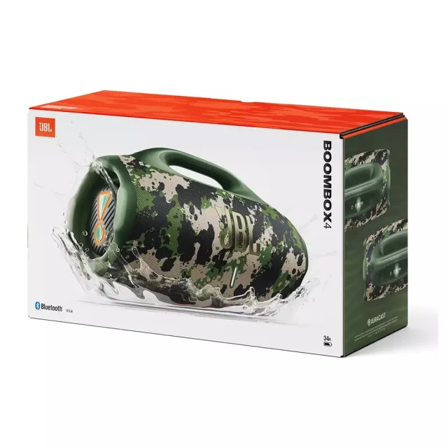 【JBL】BOOMBOX 4 攜帶式防水藍牙喇叭 (英大公司貨)