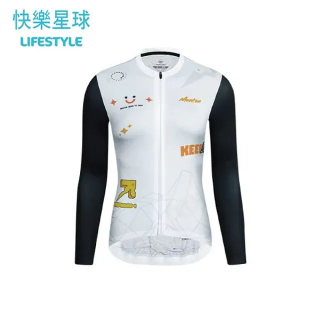 【MONTON】快樂星球自行車長上衣  男款/女款(男性單車服飾/女性單車服飾/長袖車衣/零碼)