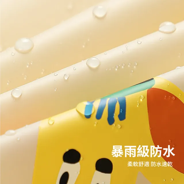 【YUNMI】暴雨級防水學生雨衣 拉鍊前開式雙門襟兒童雨衣 連身雨衣 加大書包位幼兒雨衣 背包雨衣 戶外雨衣
