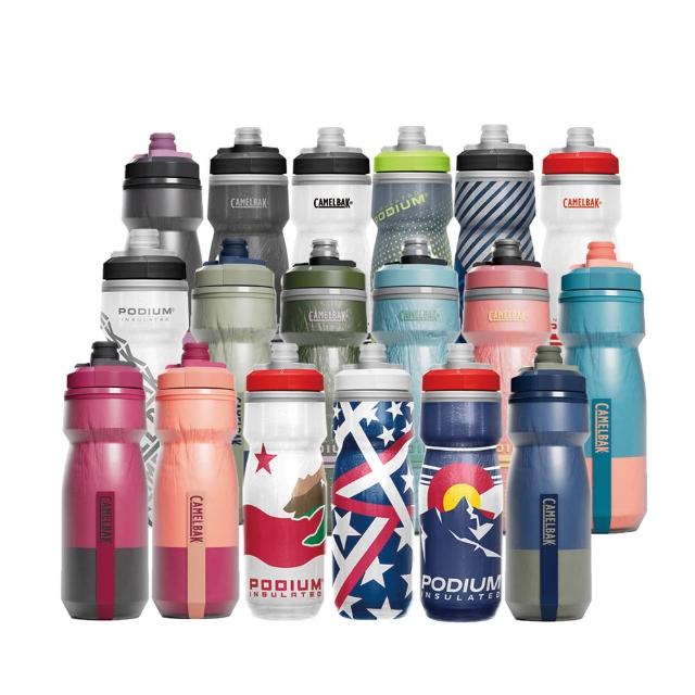 【CAMELBAK】620ml Podium Chill 保冷噴射水瓶(Camelbak / 雙倍保冷 / 自行車水壺/公司貨)