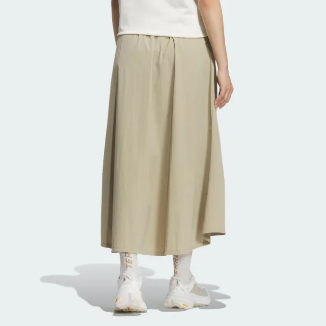 【adidas 愛迪達】運動 休閒 長裙 女裙 XPL W CC SKIRT (KD4417)