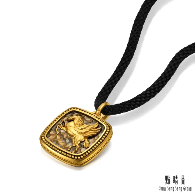【點睛品】飛馬翱翔 黃金項鍊_計價黃金